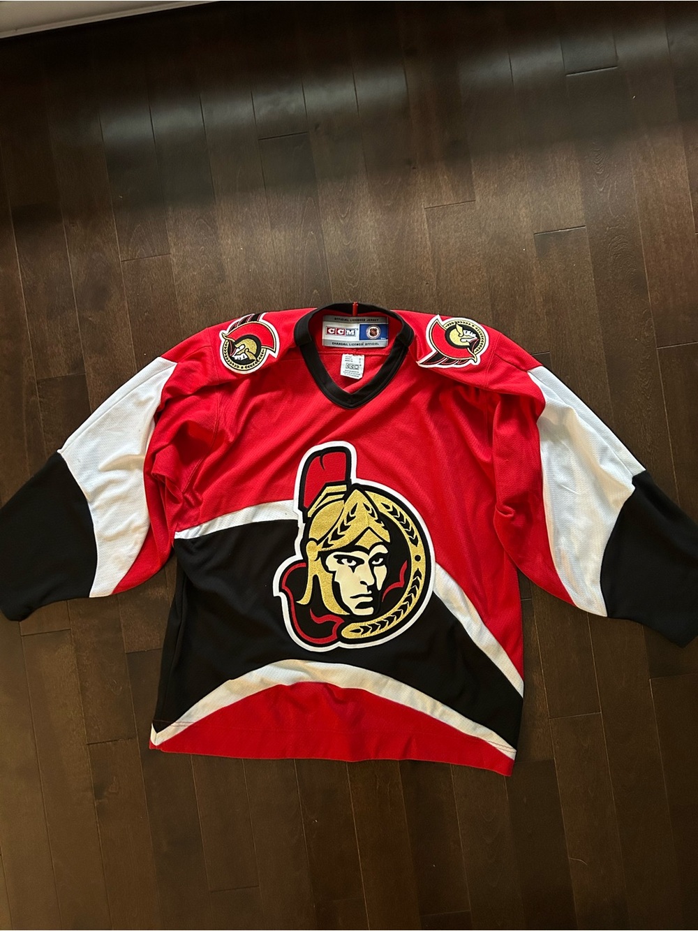 Vintage Ottawa Senators CCM Maska Air-Knit NHL Hockey Jersey